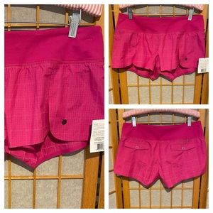 Brooks Pure Project 3.5 Plaid Running Shorts SZ M Athletic Activewear NWT